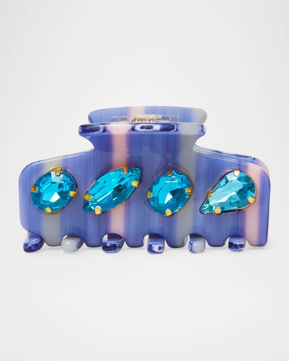 Mini Crystal Claw Clip